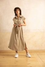 Lade das Bild in den Galerie-Viewer, Long Leinen Dress