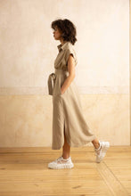 Lade das Bild in den Galerie-Viewer, Long Leinen Dress