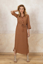 Lade das Bild in den Galerie-Viewer, Langes Hemdblusenkleid