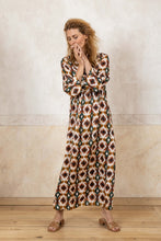 Lade das Bild in den Galerie-Viewer, Langes Marrakesch Kaftankleid